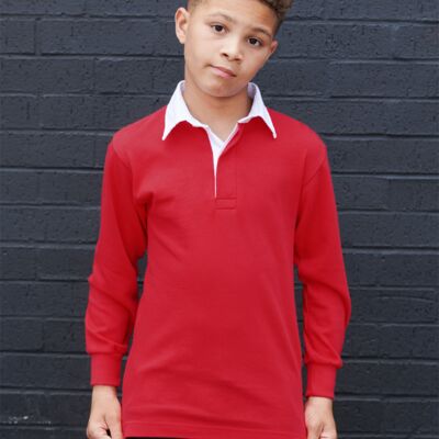 Front Row Kids Classic Rugby Shirt Thumbnail
