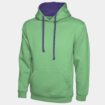 Contrast Hooded Sweatshirt Thumbnail