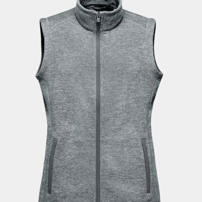 Stormtech Ladies Avalante Full Zip Knitted Fleece Gilet Thumbnail