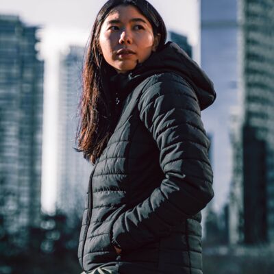 Stormtech Ladies Nautilus Quilted Hooded Jacket Thumbnail